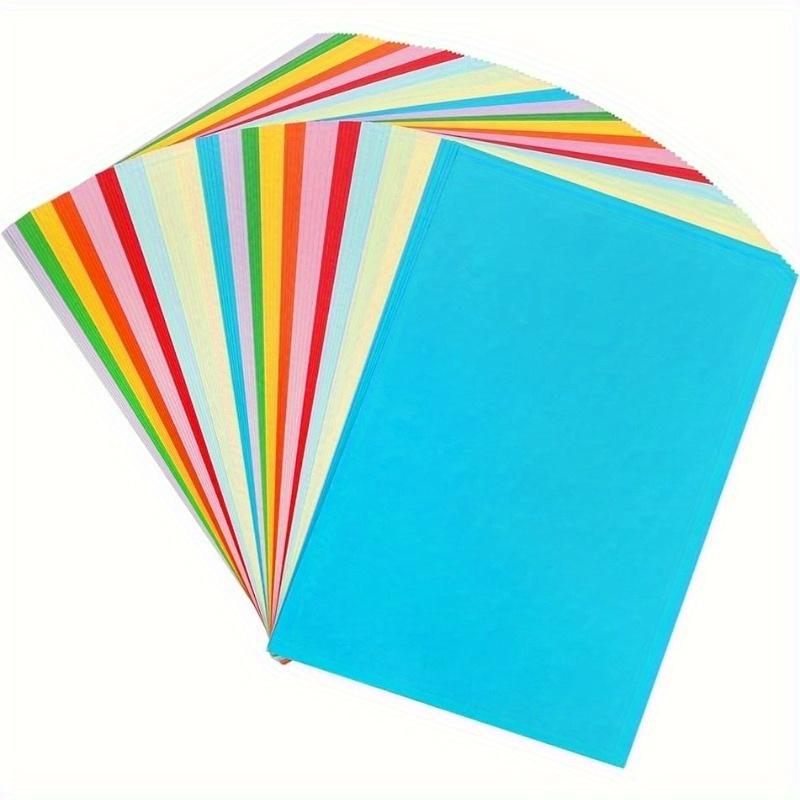 100Sheets A4 Colored Cardstock - Craft And Art Difference avaliação e preço