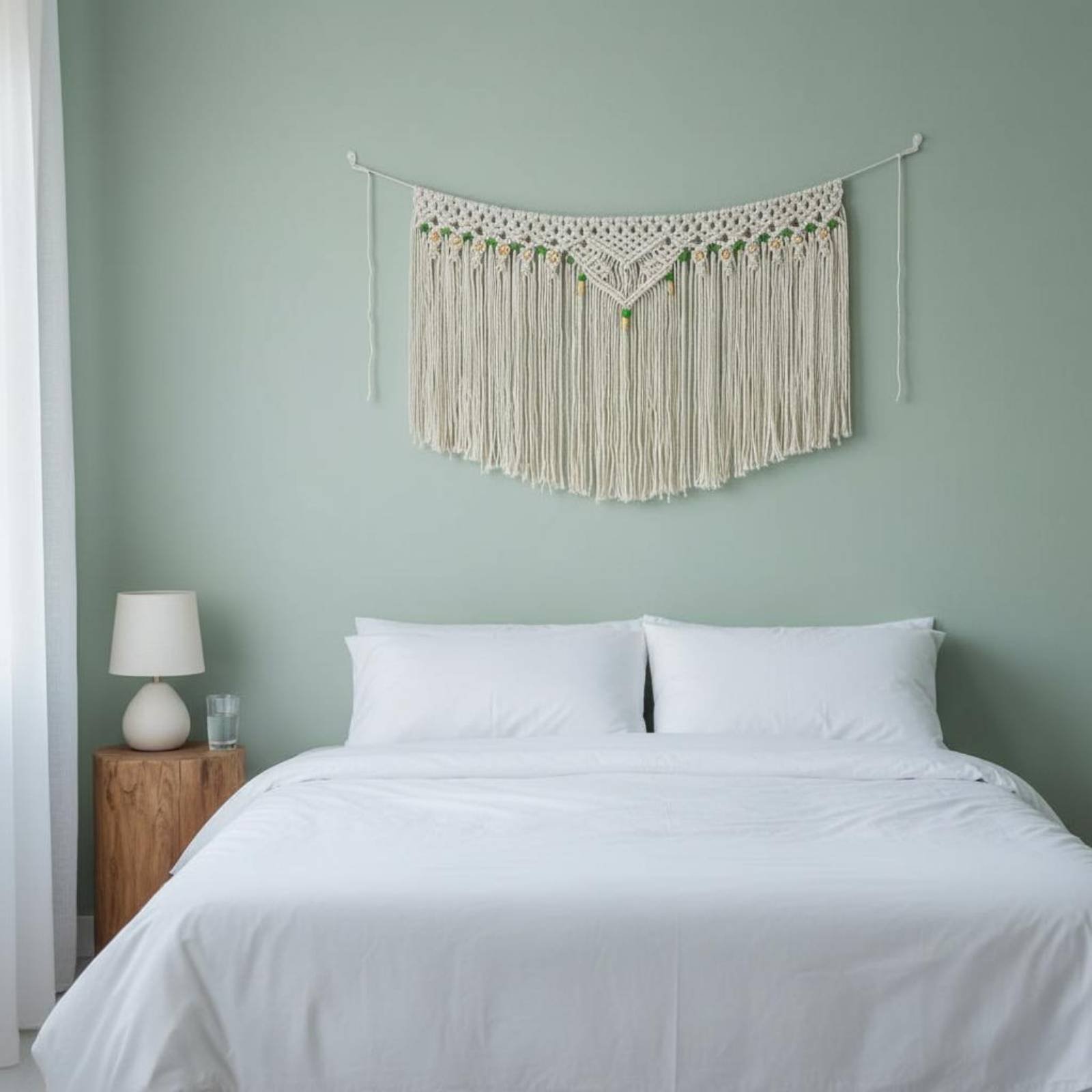 Tassel Wall Hanging Decorative - Macrame Cord Cotton avaliação e preço
