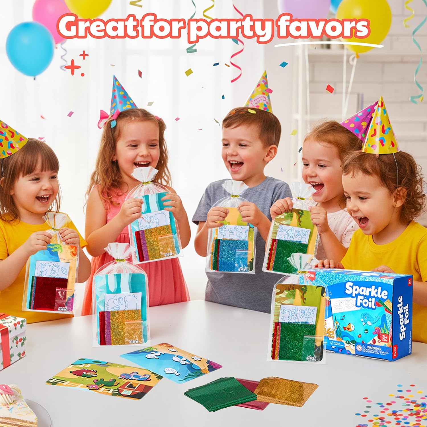 Foil Craft Party Favors Kit, 2 - Art Craft Activity avaliação e preço