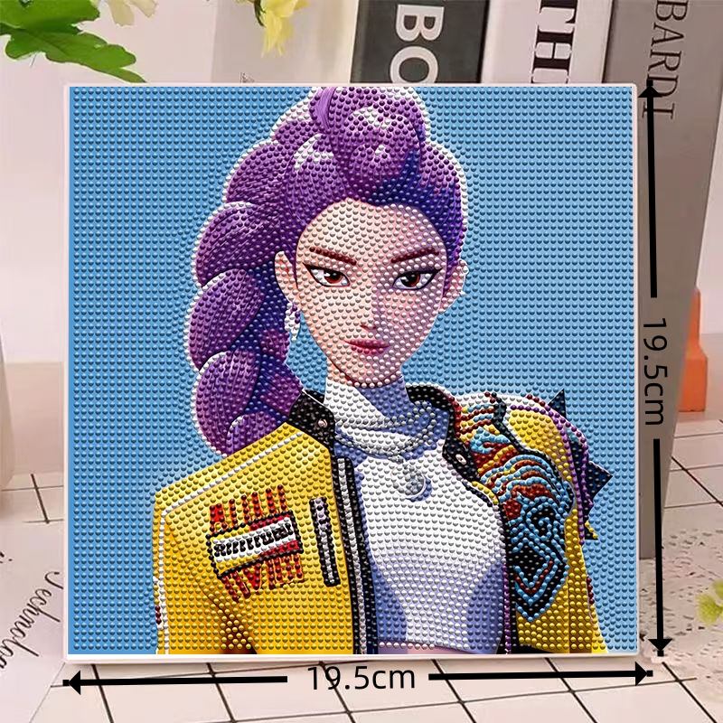 Anime Gilrs Lumi Mila Zoi K-po - Art Craft Activity avaliação e preço