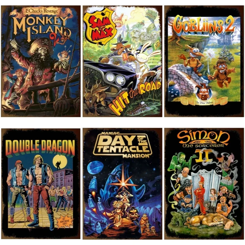80s Classic Video Game Metal S - Art Craft Video avaliação e preço