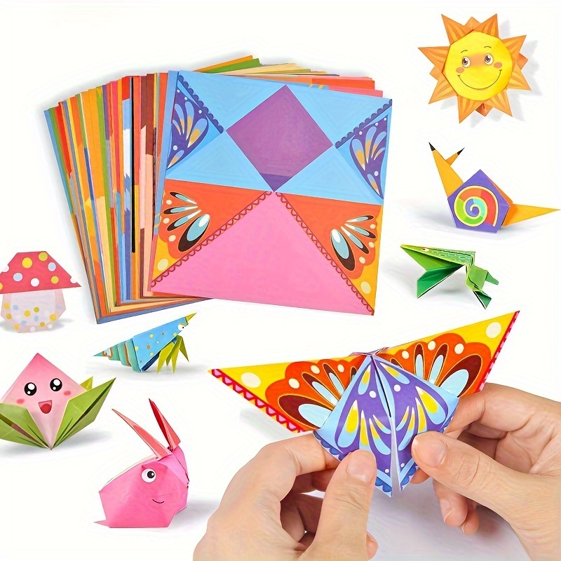 1 Set of 54 Sheet Origami Fun  - Art & Craft Paper Ideas For Kids avaliação e preço