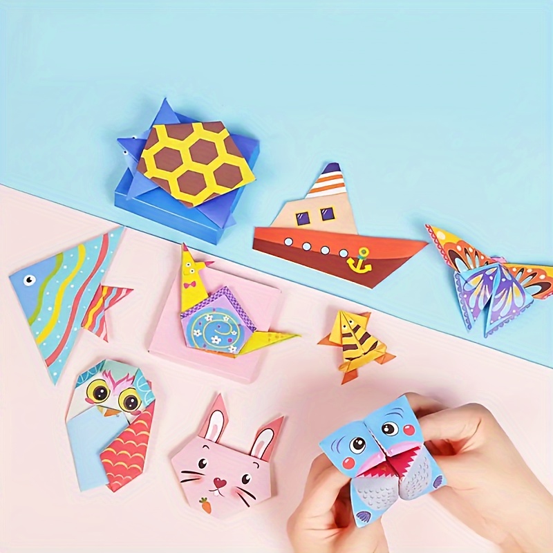 1 Set of 54 Sheet Origami Fun  - Art & Craft Paper Ideas For Kids avaliação e preço
