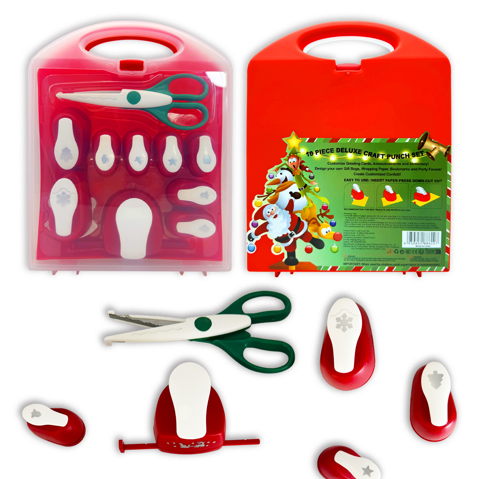 Deluxe Christmas Pattern Punch - Craft And Art Difference avaliação e preço