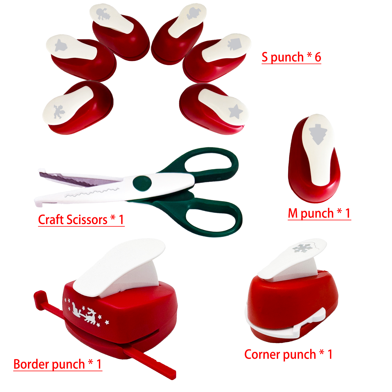 Deluxe Christmas Pattern Punch - Craft And Art Difference avaliação e preço