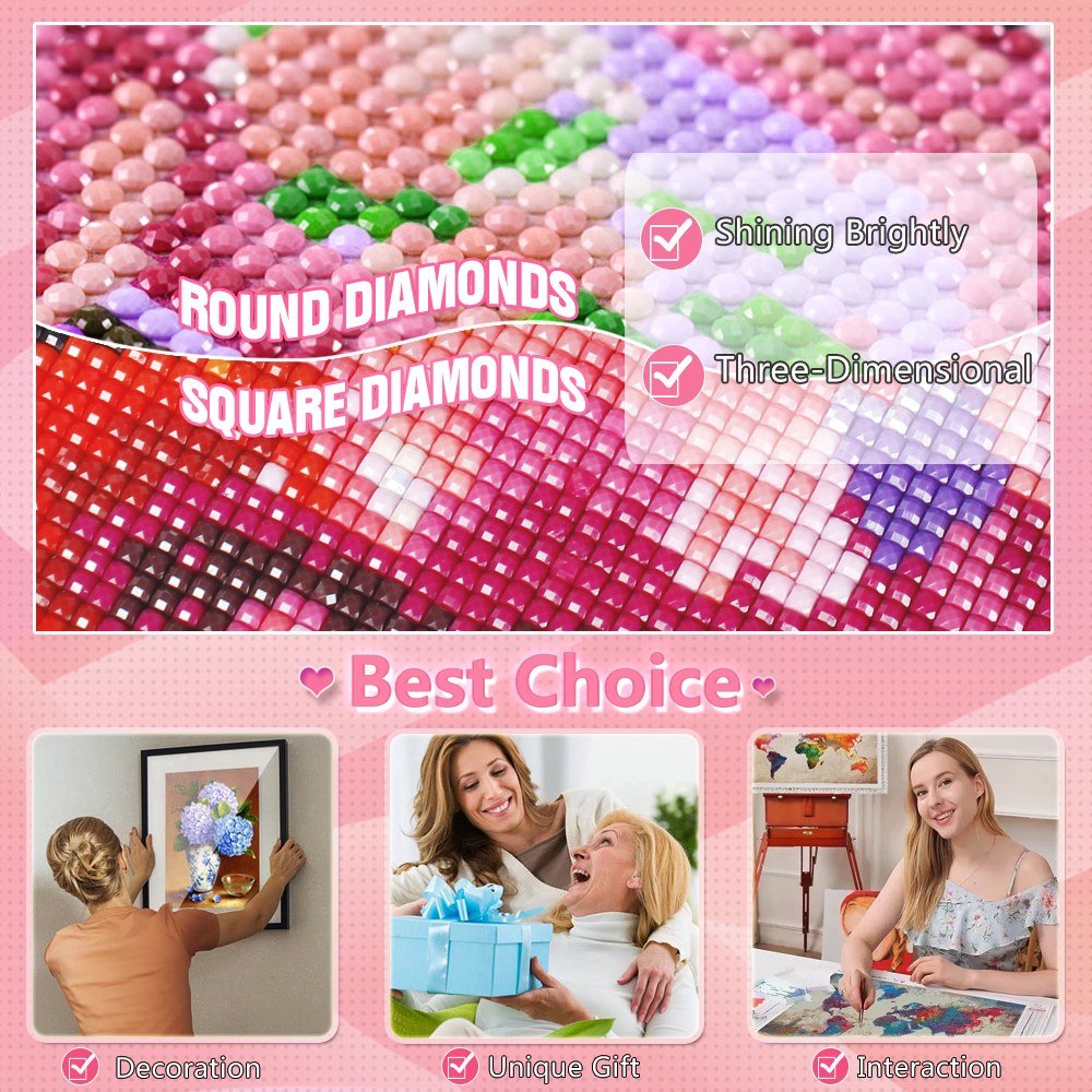 HUACAN Diamond Art Paintings O - Art Craft Winter avaliação e preço