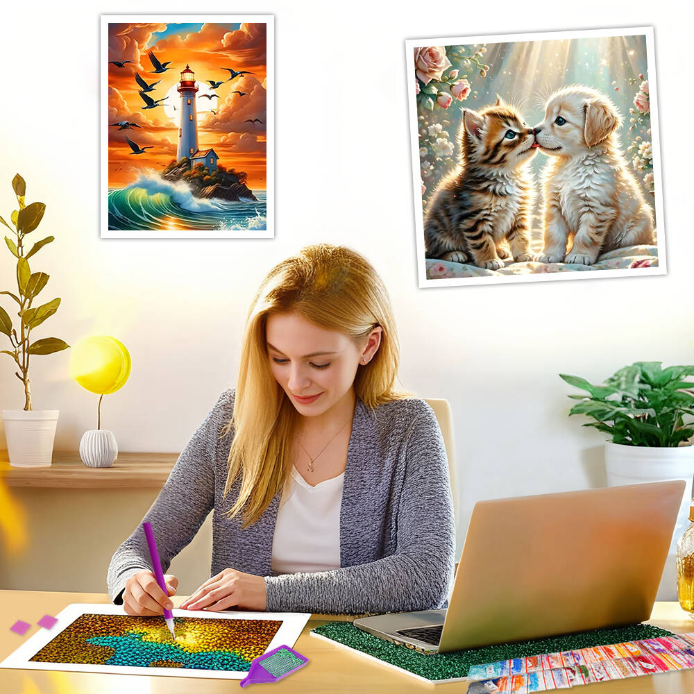 EverShine DIY 5D Diamond Paint - Art Craft Winter avaliação e preço