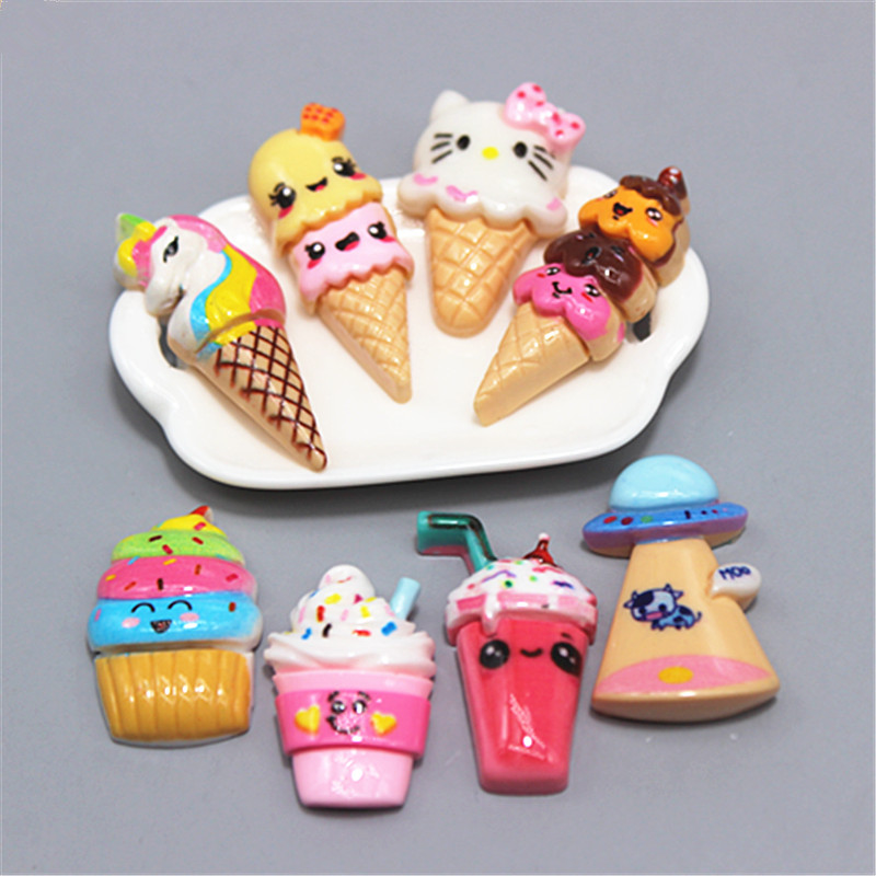 20pcs New Resin Cake/Sweet con - Art Craft Ice Cream avaliação e preço