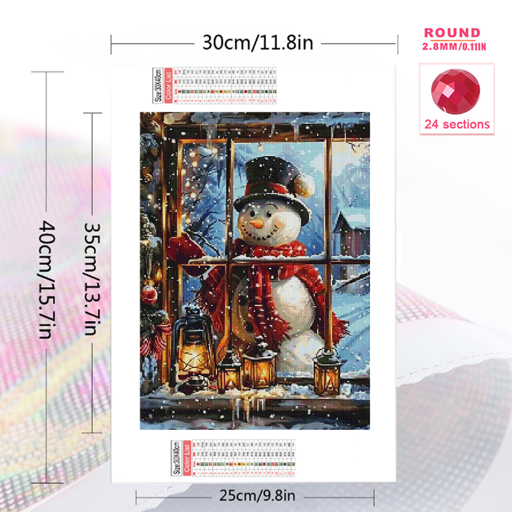 Evershine Full Square Round Di - Art Craft Winter avaliação e preço