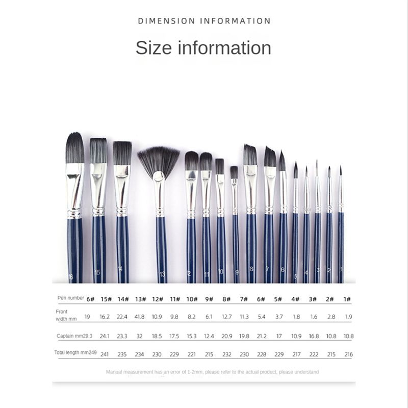 Carefree- Paint Brush Set,Arti - Craft And Art Difference avaliação e preço