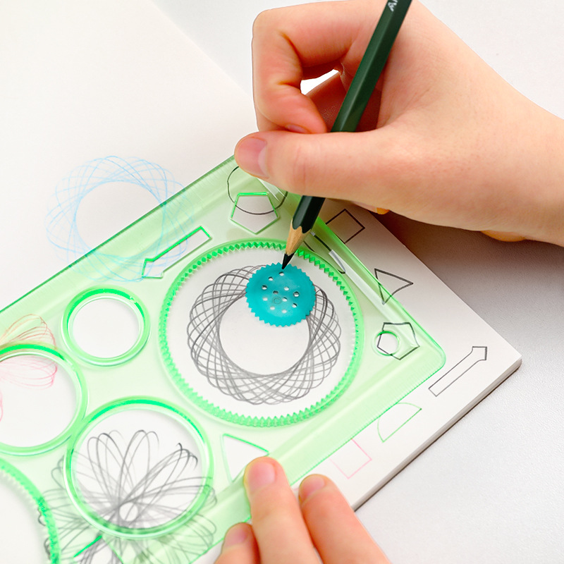 Geometry Spirograph Drawing Ru - Art Craft Painting avaliação e preço