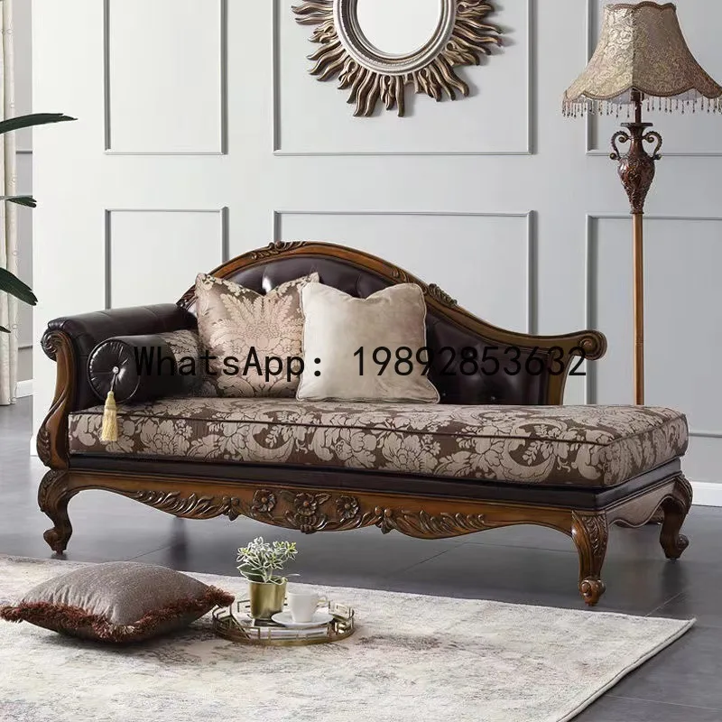 H5.15  all-solid wood sofa lea - Art & Craft Paper Ideas For Kids avaliação e preço
