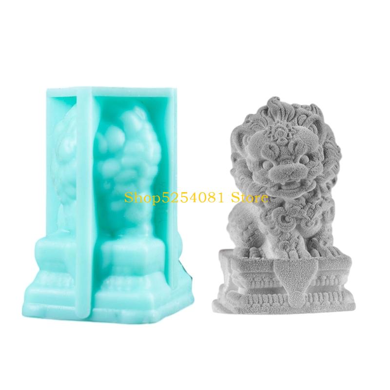 AXYC Safe Chinese Lions Silico - Art Craft Ice Cream avaliação e preço