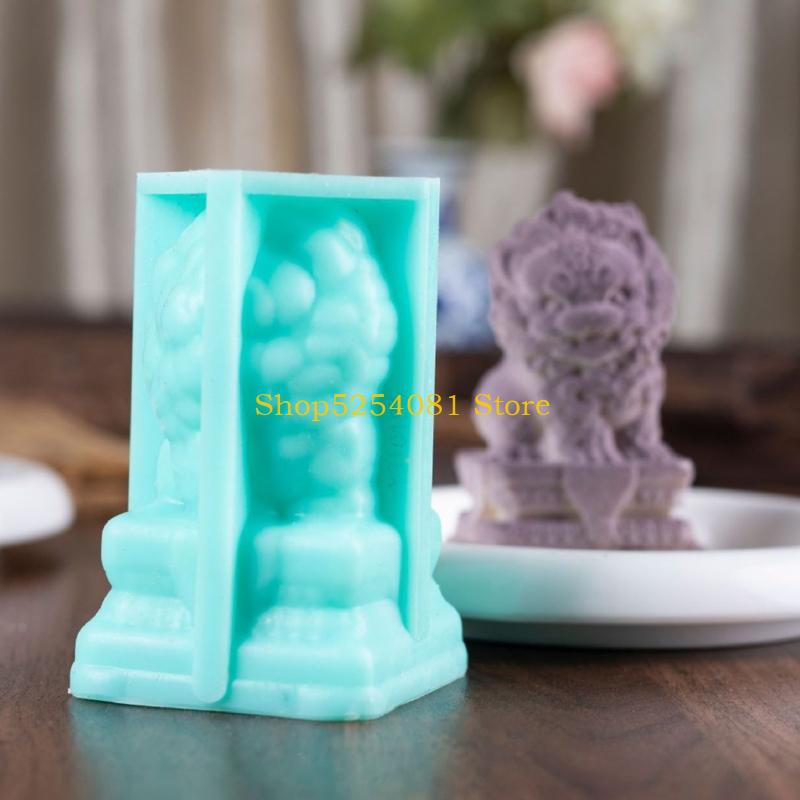 AXYC Safe Chinese Lions Silico - Art Craft Ice Cream avaliação e preço