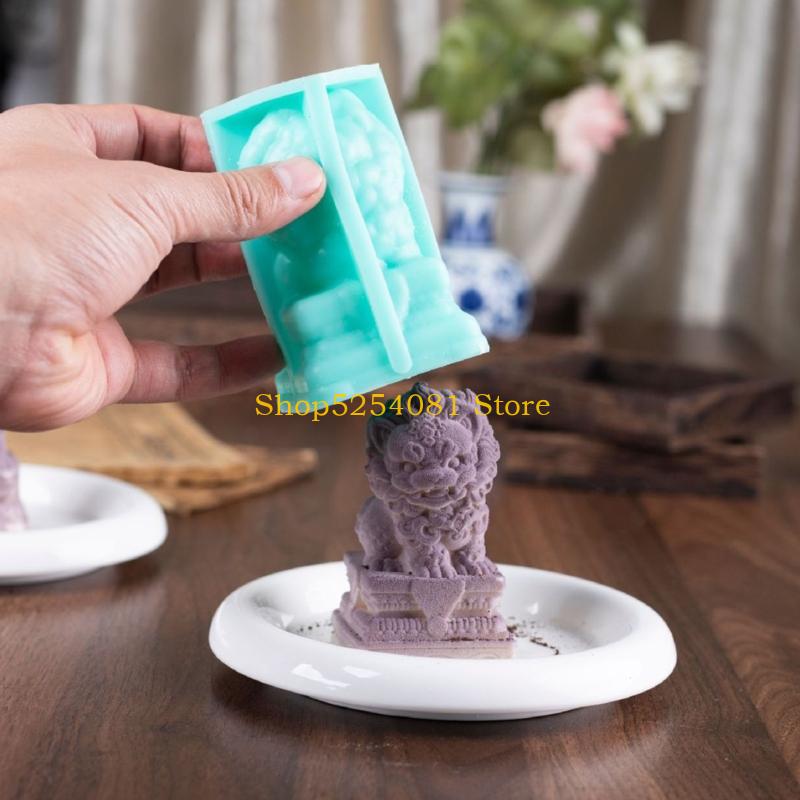 AXYC Safe Chinese Lions Silico - Art Craft Ice Cream avaliação e preço