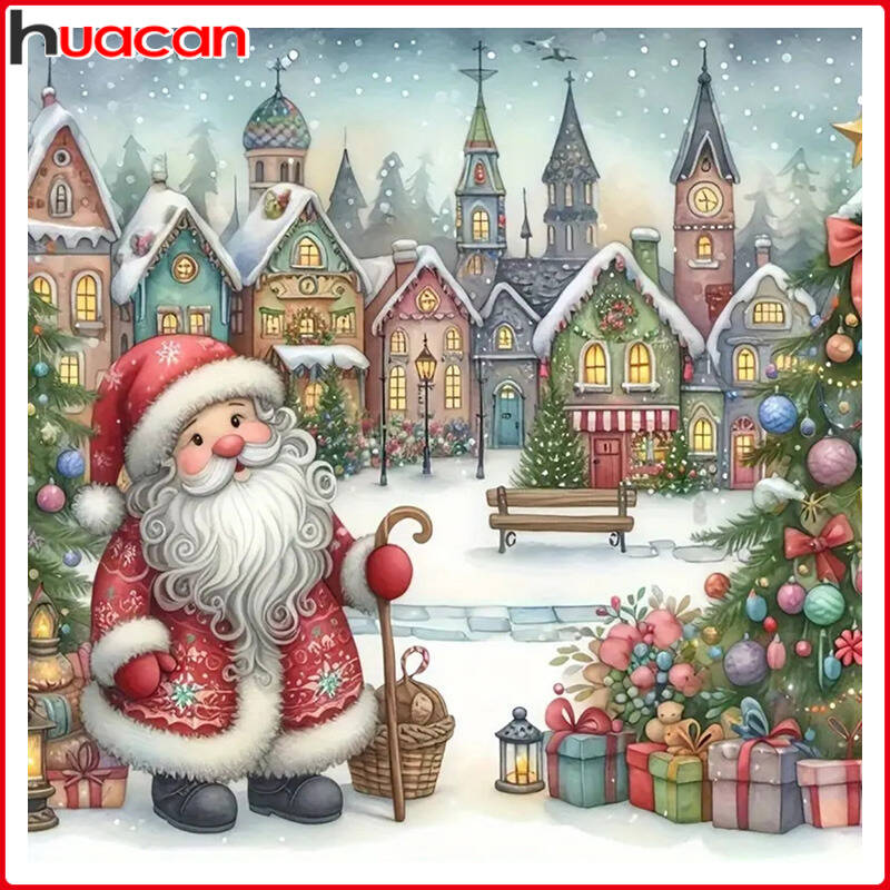 Huacan DIY 5D Diamond Painting - Art Craft Winter avaliação e preço