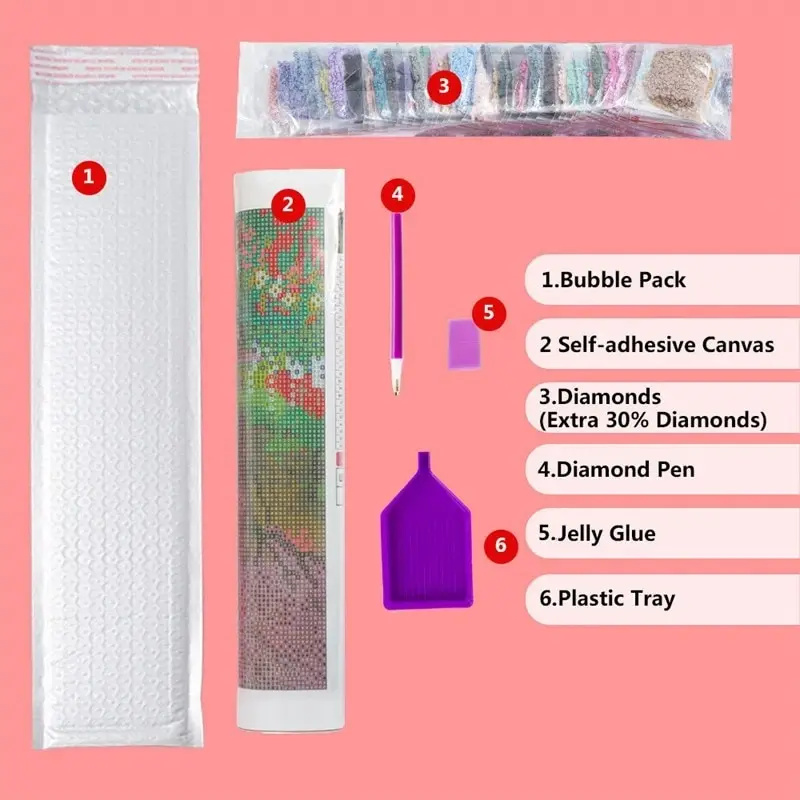 Huacan DIY 5D Diamond Painting - Art Craft Winter avaliação e preço