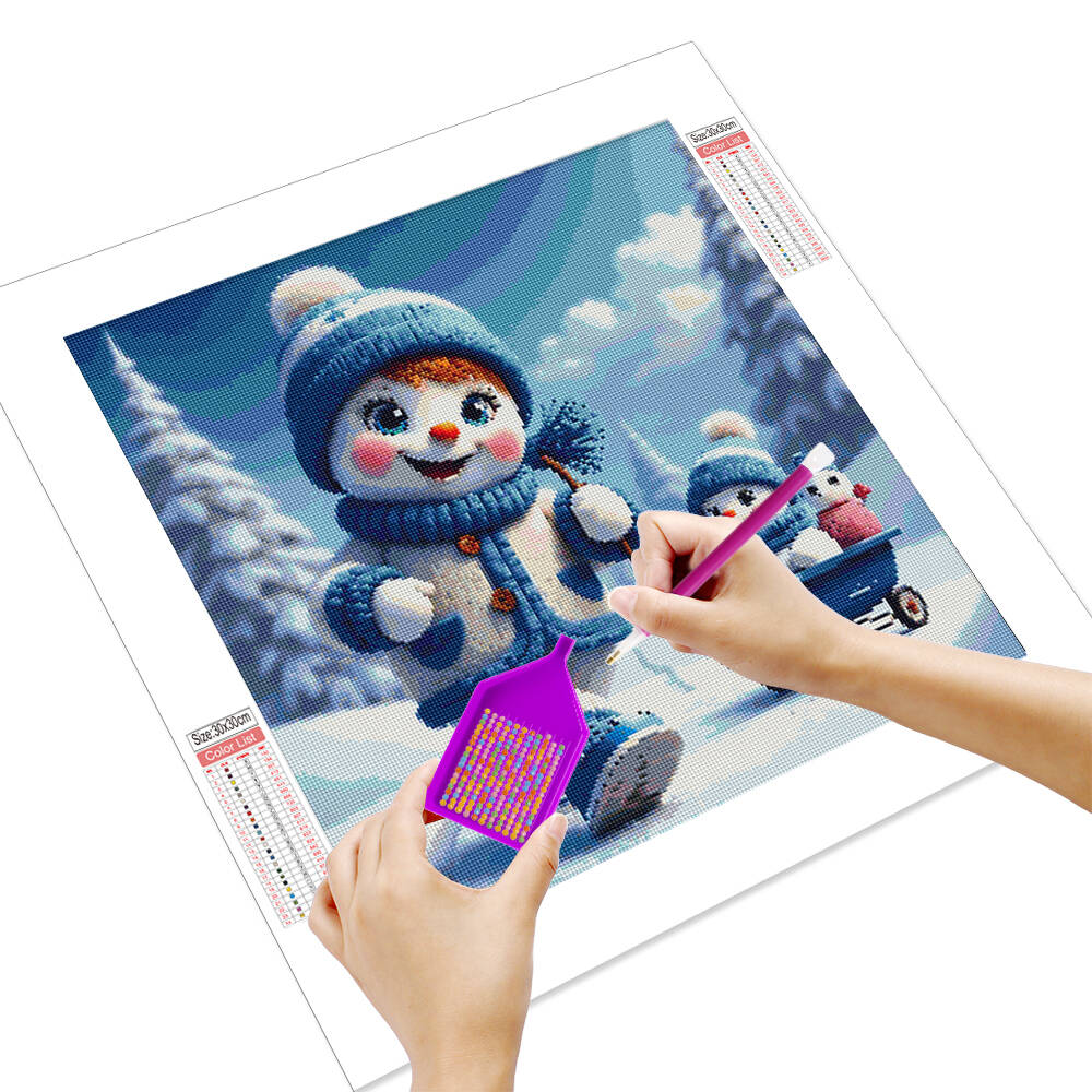 Winter Diamond Painting Art Cr - Art Craft Winter avaliação e preço