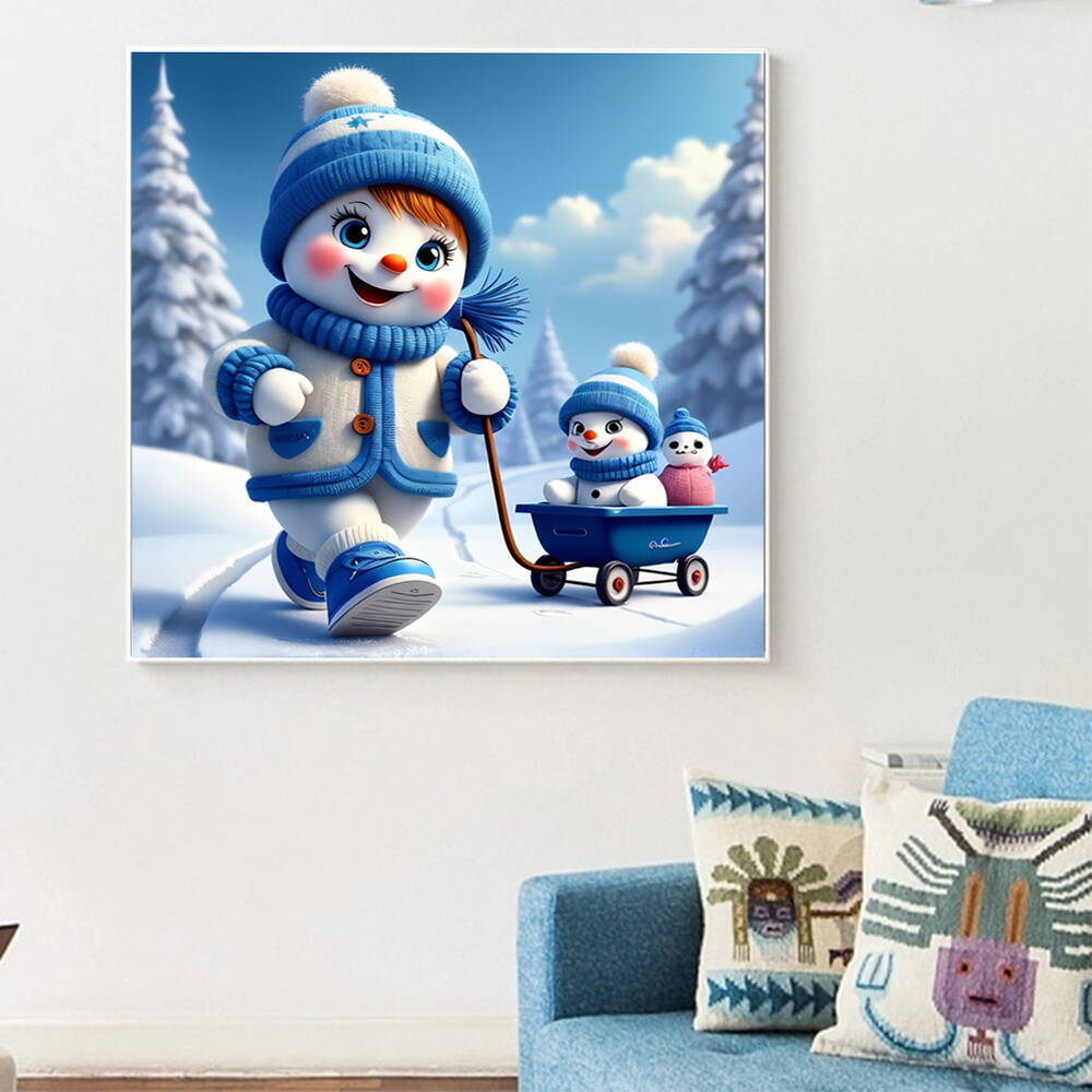 Winter Diamond Painting Art Cr - Art Craft Winter avaliação e preço