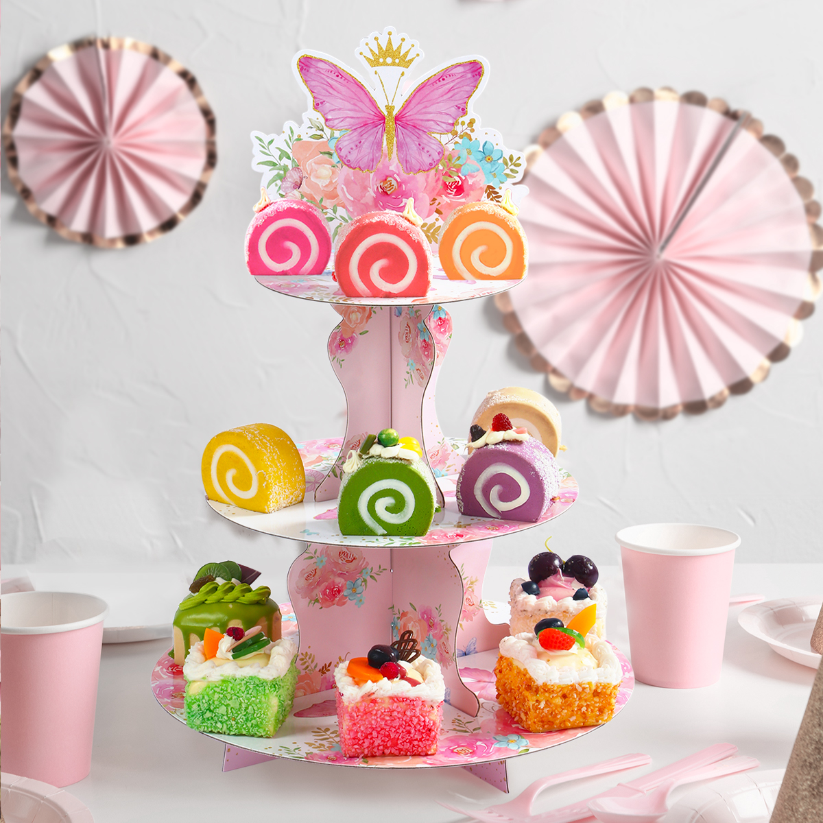 Cake Display Stand Jungle Merm - Art Craft Party avaliação e preço