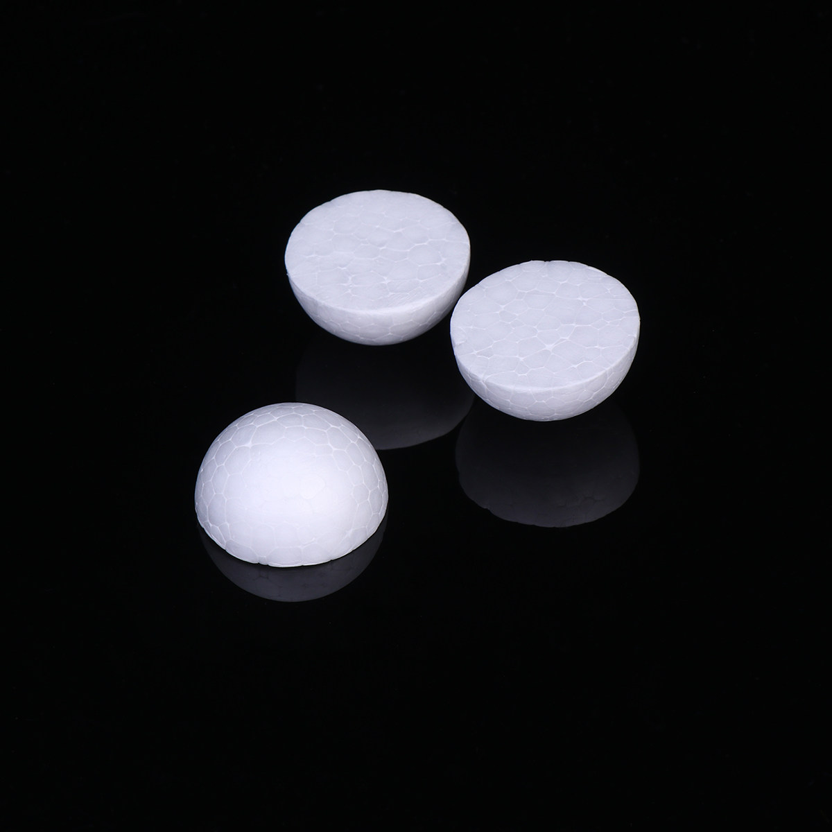 200Pcs 3Cm White Polystyrene S - Art Craft Winter avaliação e preço