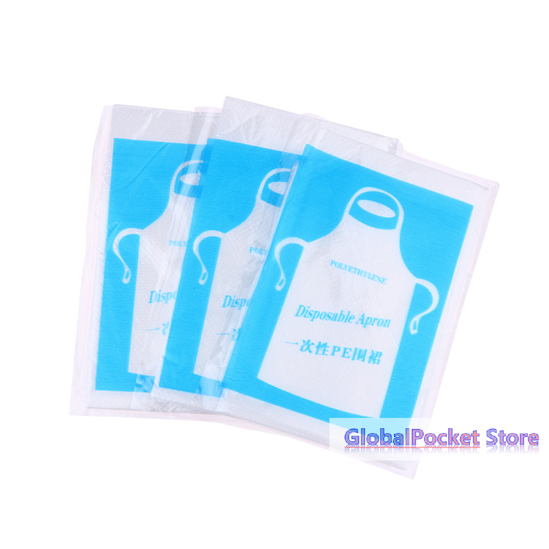 25pcs Disposable Aprons Clear  - Art Craft Painting avaliação e preço